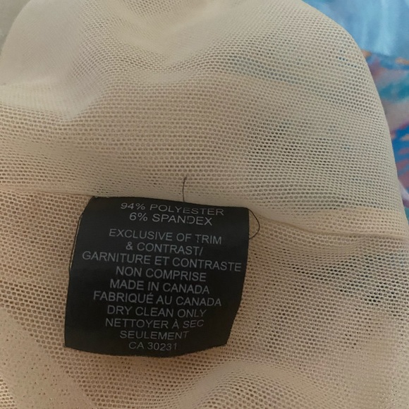 Designer Joeffer Caoc watercolour dress - Picture 7 of 8